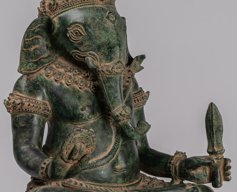 The Symbolism of Ganesha Holding a Dagger