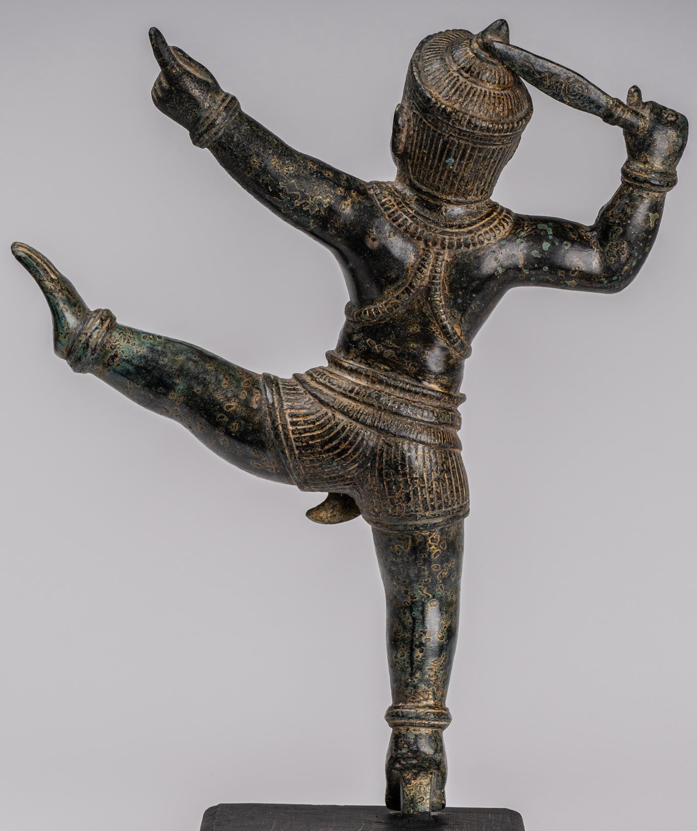 Large Shiva Statue - Antique Indian Style Bronze Dancing Shiva