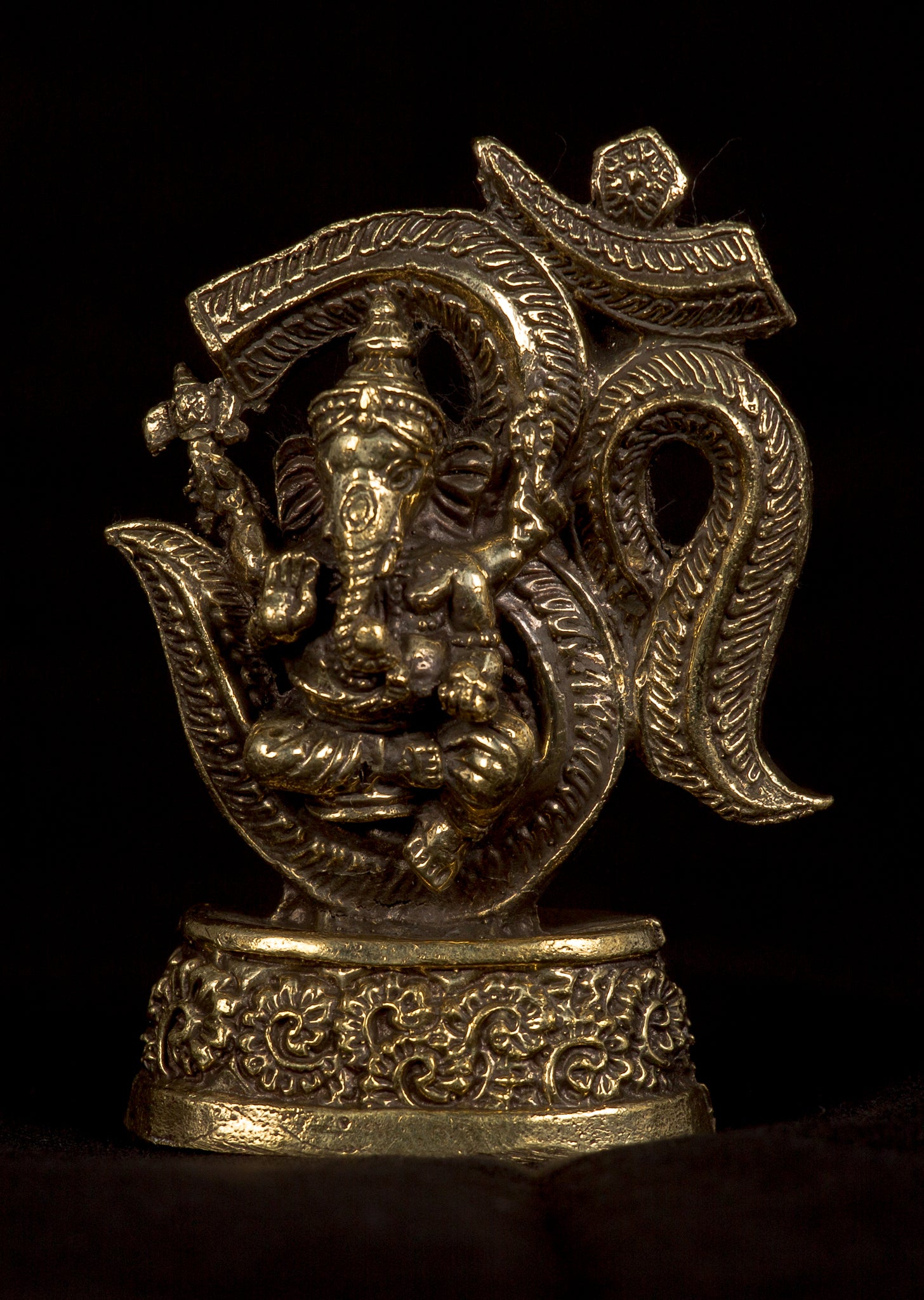 Ganesh Statue, 6 Cm, Lord Ganesha Statue, Brass Ganesha Statue