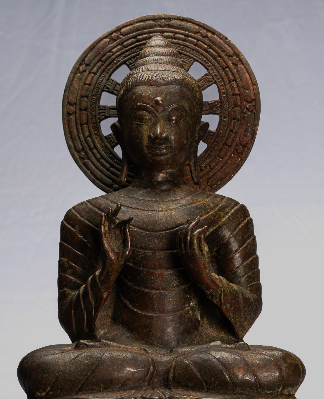 Statua di Buddha - Grande antico stile tailandese Insegnamento in bron – HD  Asian Art